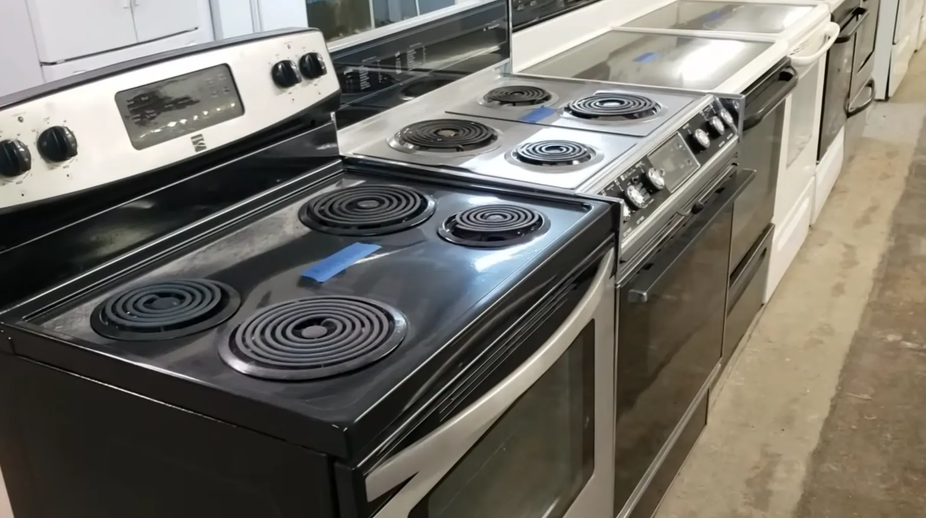 Stove for repairing